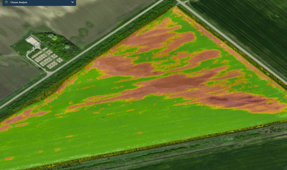 Growth-stage mapping across the pivot